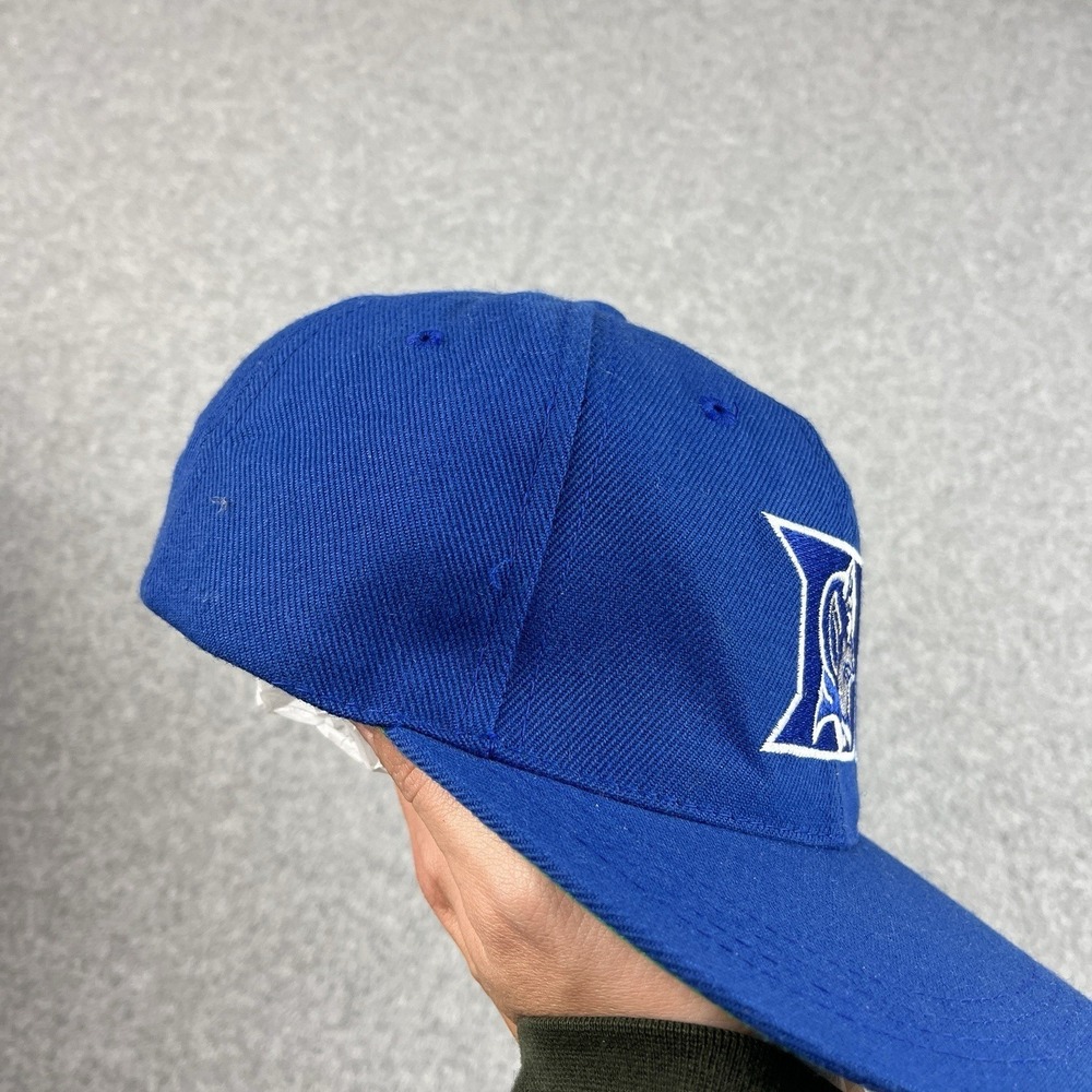 VTG Duke Blue Devils Sports Specialties Big Face Hat Snapback Wool Blend Rare - Picture 9 of 11